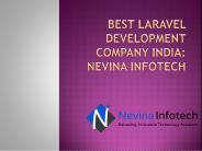 Best Laravel Development Company INDIA: Nevina Infotech