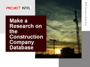 Make a Research on the Construction Company Database