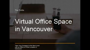 Virtual Office Space Vancouver