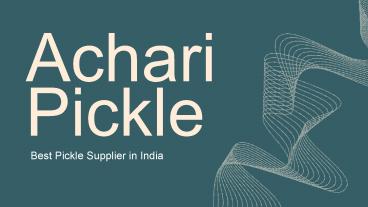 Buy acharipickle Online - Acharipickle.com - Acharipickle.com