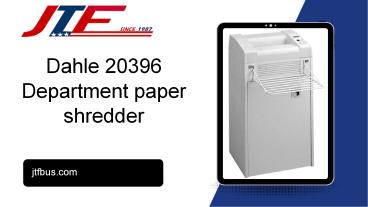 High Capacity Dahle 20396 Department Paper Shredder