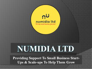 Numidia Ltd: Social Media Management Services