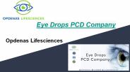 Eye Drops PCD Company