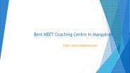 NEET coaching centres in mangalore
