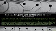 Medical Marijuana Card Certification Process in Sarasota