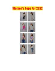 Women's Tops For 2022
