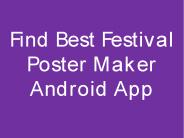 Find Best Festival Poster Maker Android App
