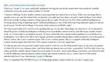 presentation player overlay