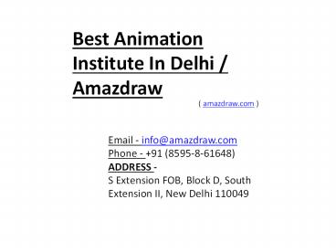 Best animation studio |  Amazdraw Animation Studio | 8595861648 (1)