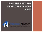 Find the best PHP developer in Your area