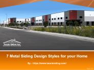 7 Metal Siding Design Styles for your Home