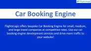 Car Booking Engine