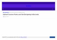 Use Your Own Fonts to Customize Your Designs