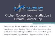 Kitchen Countertops Installation | Granite Counter Top