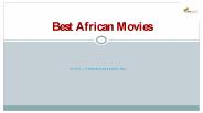 Best African Movies
