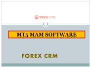 MT5 MAM Software