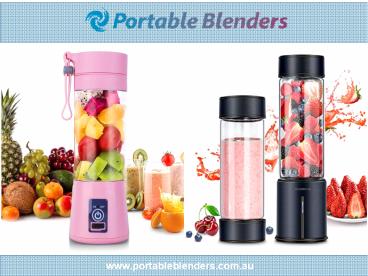 portable smoothie blender