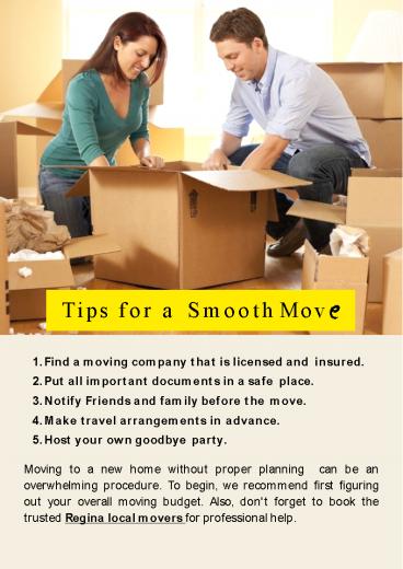 Tips for a Smooth Move