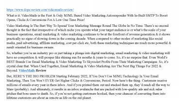 presentation player overlay