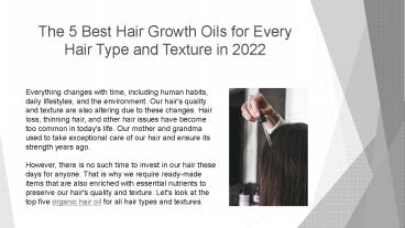 The 5 Best Hair Growth Oils for Every Hair Type and Texture in 2022