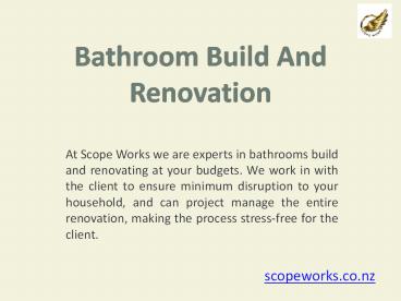 Bathroom Renovation and Property Renovation Services in Auckland
