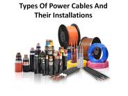 Parts of an electrical cable