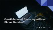 How to recover Gmail Account without phone number?