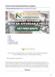 Kitchen Remodeling Northern VA