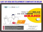 Hire Experienced Website Development Expert / Company in Delhi