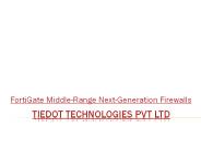 Fortinet-FortiGate Middle-Range Models | Firewall Price/Cost