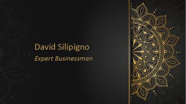 David Silipigno | Expert Businessman
