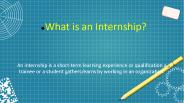 Internship Letter