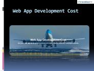 Web App Development Cost