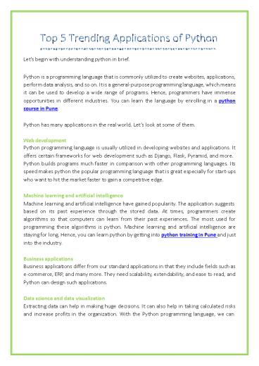 presentation player overlay