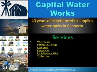 Best Overhead Water Tank Supplier in Canberra?