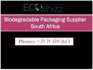 Biodegradable Packaging Supplier South Africa