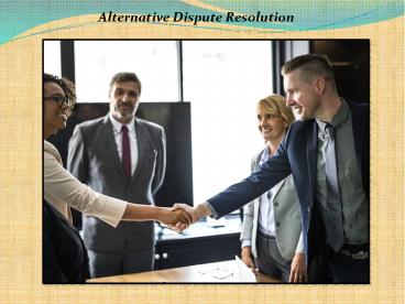 Alternative Dispute Resolution (1)