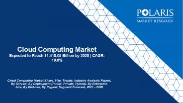 Cloud Computing Market