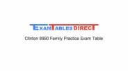 Clinton 8890 Family Practice Exam Table