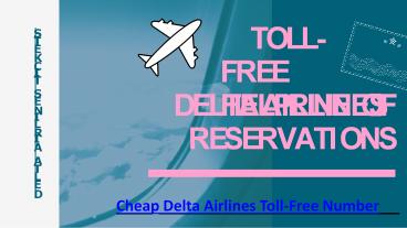 Cheap Delta Airlines Toll Free Number