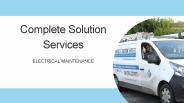 Electrical Maintenance - Complete Solution Services
