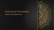 Emmanuel Omowaiye | Expert Entrepreneur