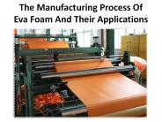 Eva foam benefit and performance