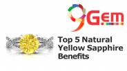 Top 5 Natural Yellow Sapphire Benefits