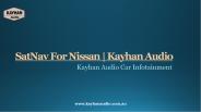 SatNav DVD GPS for Nissan | Kayhan Audio