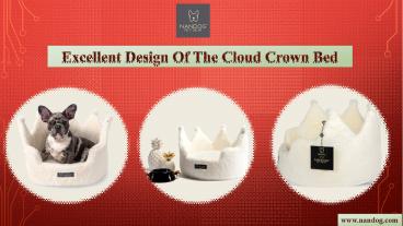 Excellent Design Of The Cloud Crown Bed