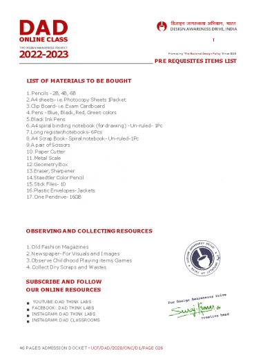 Online Classes Study Materials for NIFTNIDUCEED Exam