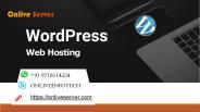 Get Extremely Smooth Services of WordPress Web Hosting