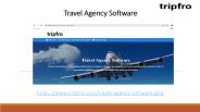 Travel Agency Software