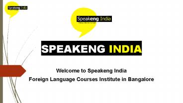English Speaking Course - Top English Speaking Classes in Bangalore